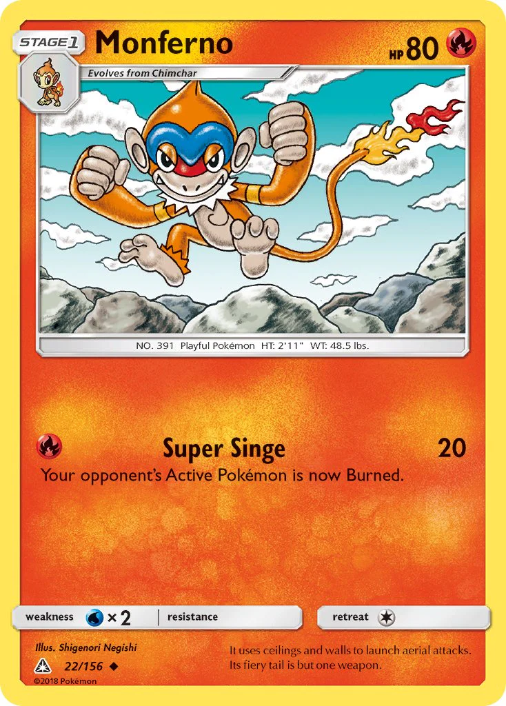 Ultra Prism 022 Monferno