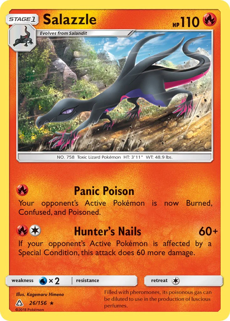 Ultra Prism 026 Salazzle