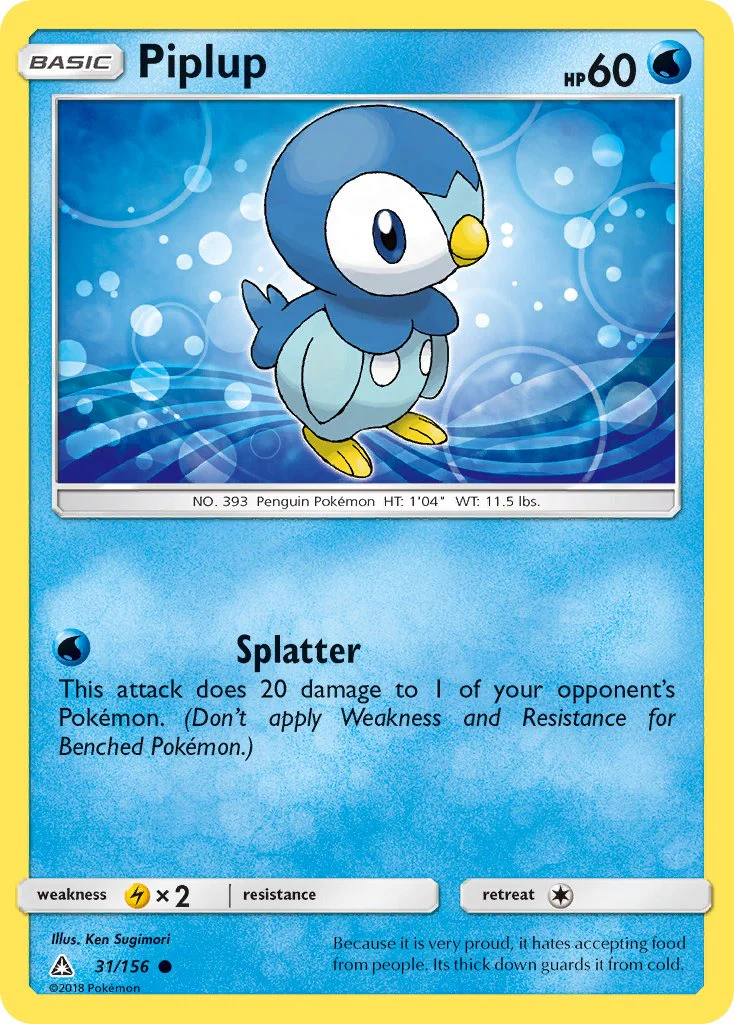 Ultra Prism 031 Piplup