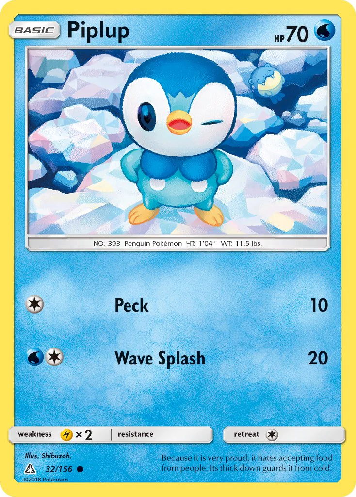 Ultra Prism 032 Piplup
