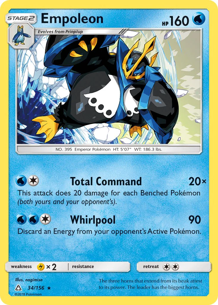 Ultra Prism 034 Empoleon