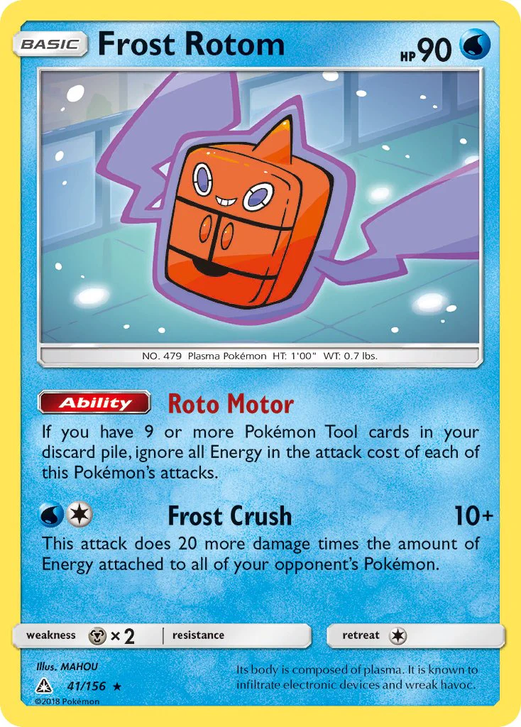 Ultra Prism 041 Frost Rotom