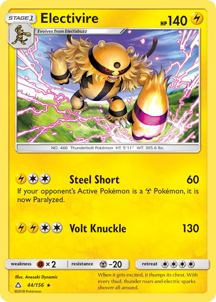 Ultra Prism 044 Electivire