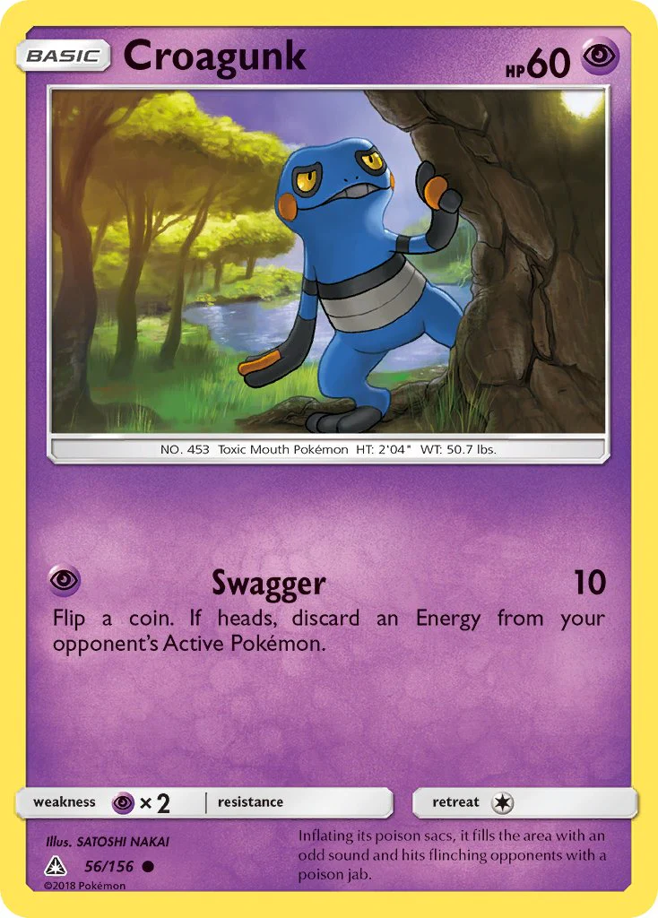 Ultra Prism 056 Croagunk