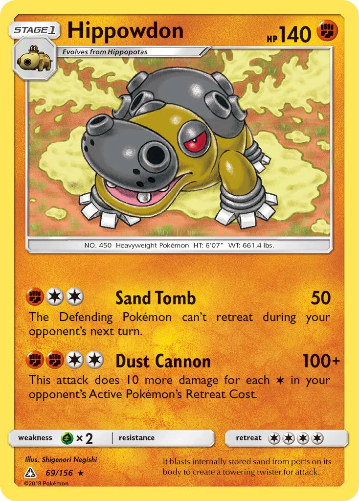 Ultra Prism 069 Hippowdon