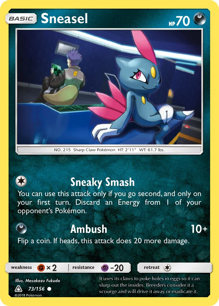 Ultra Prism 073 Sneasel
