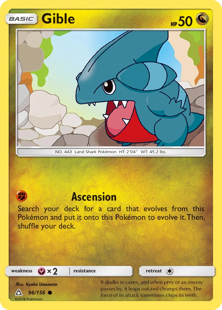 Ultra Prism 096 Gible