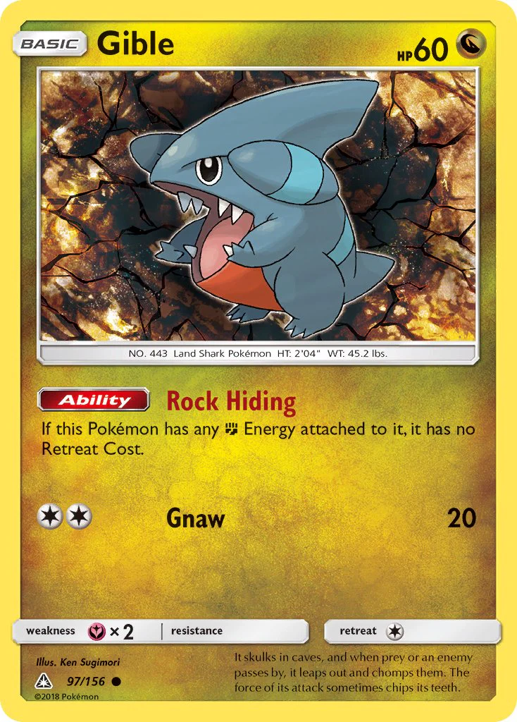 Ultra Prism 097 Gible