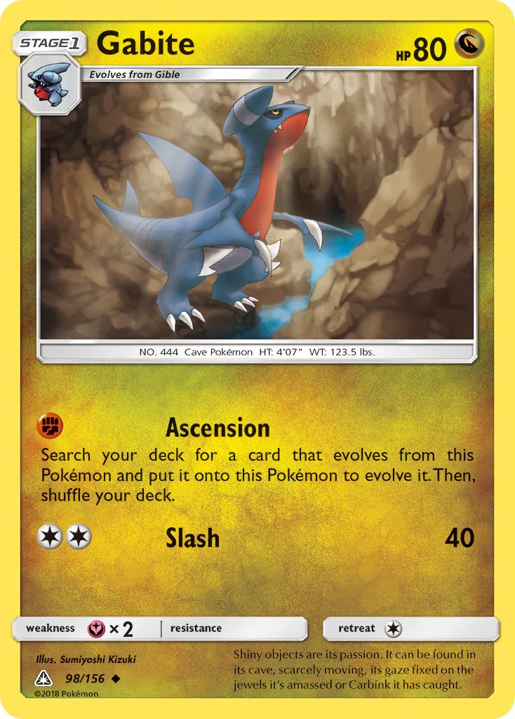 Ultra Prism 098 Gabite