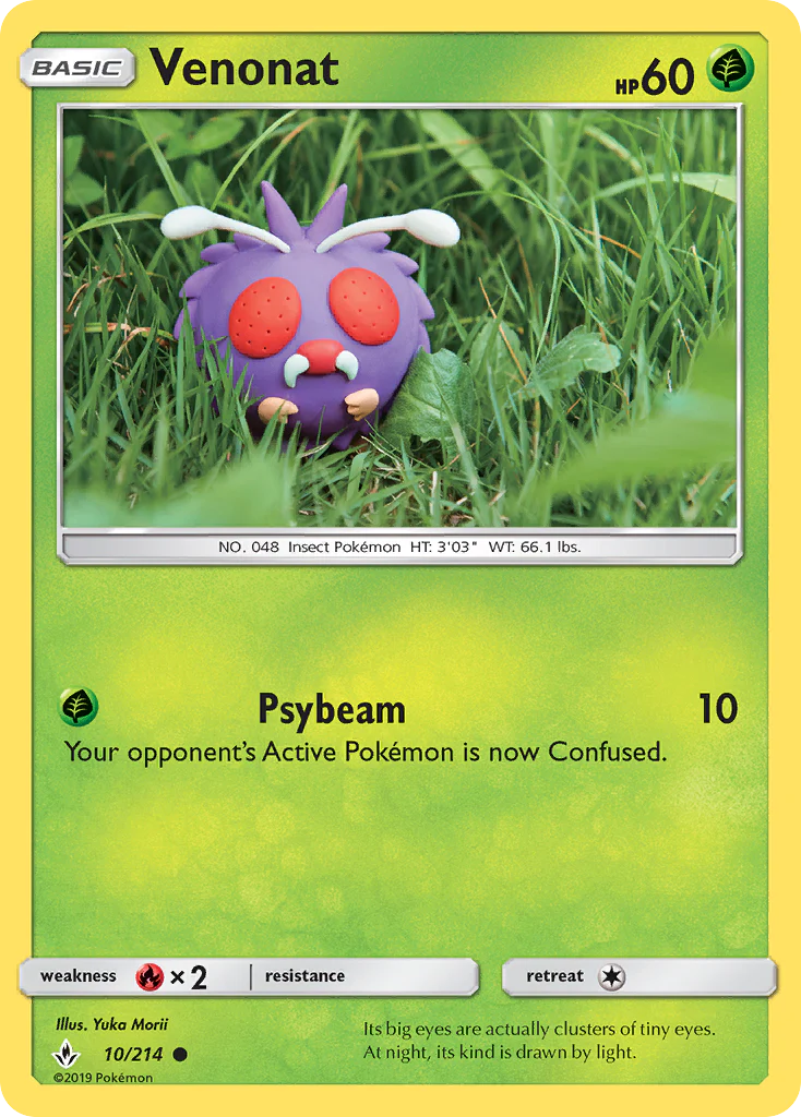 Unbroken Bonds 010 Venonat