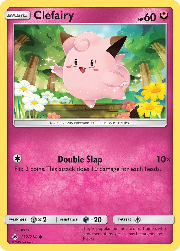 Unbroken Bonds 132 Clefairy