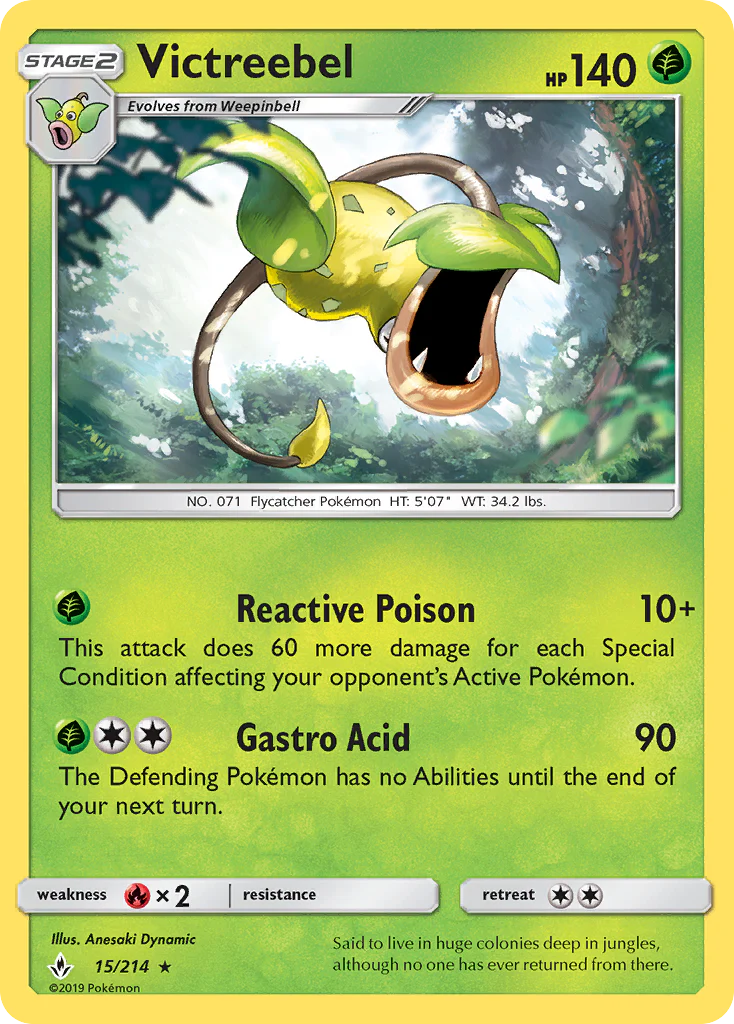 Unbroken Bonds 015 Victreebel