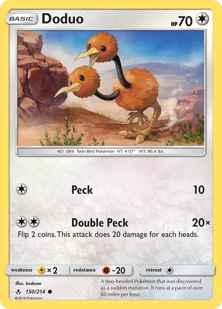 Unbroken Bonds 150 Doduo