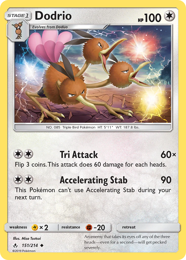 Unbroken Bonds 151 Dodrio