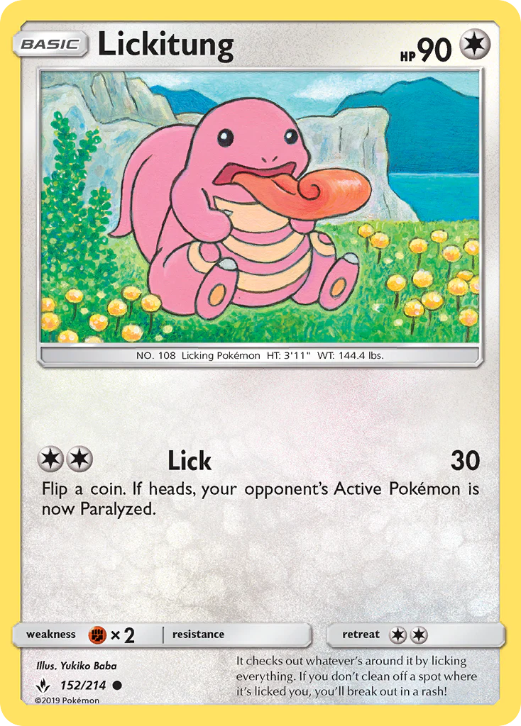 Unbroken Bonds 152 Lickitung