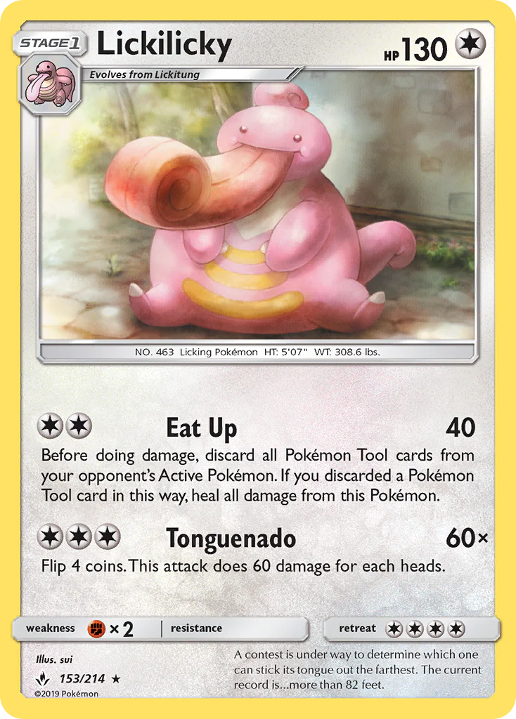 Unbroken Bonds 153 Lickilicky