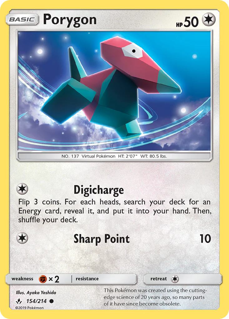 Unbroken Bonds 154 Porygon