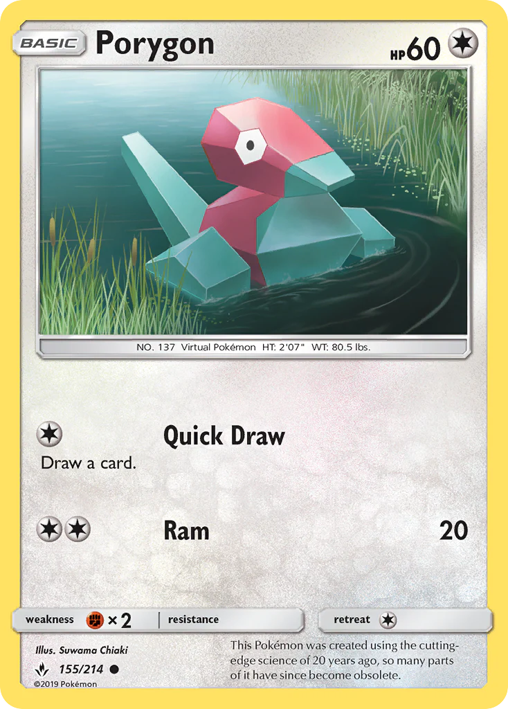 Unbroken Bonds 155 Porygon