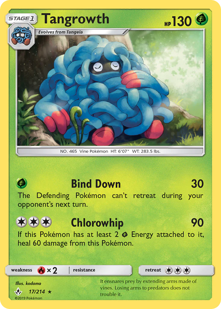 Unbroken Bonds 017 Tangrowth