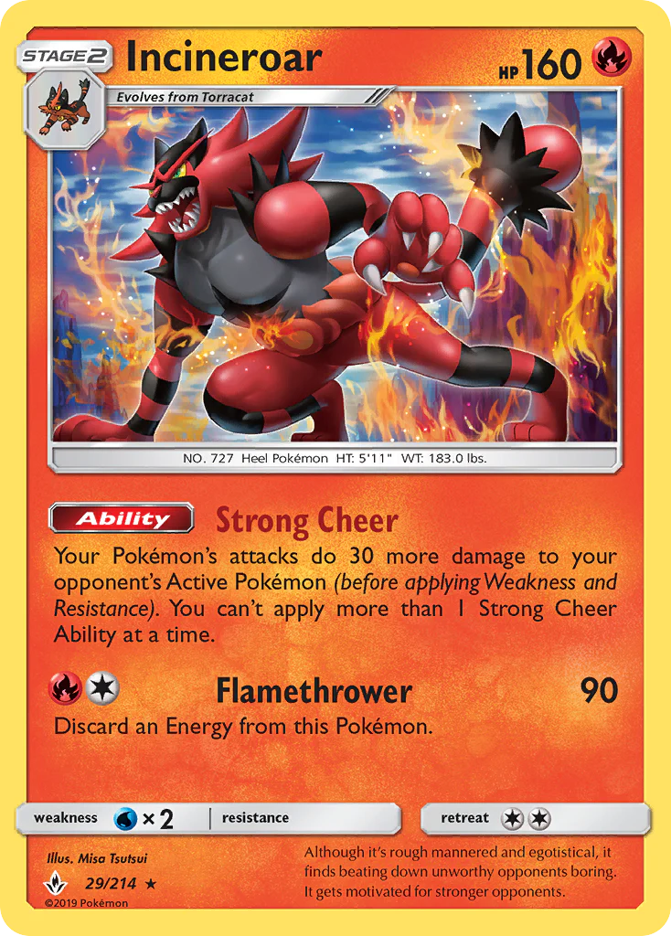 Unbroken Bonds 029 Incineroar