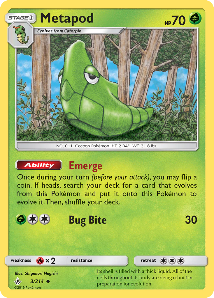 Unbroken Bonds 003 Metapod