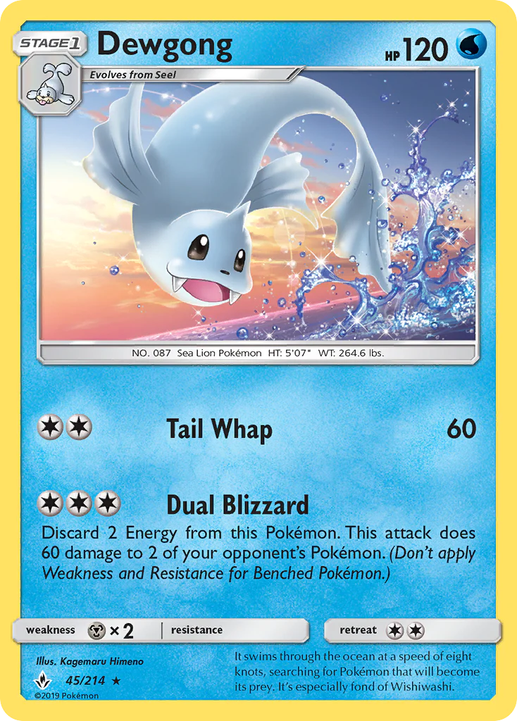 Unbroken Bonds 045 Dewgong