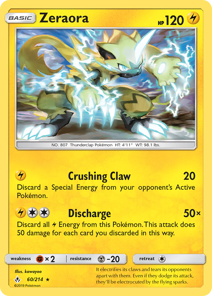 Unbroken Bonds 060 Zeraora