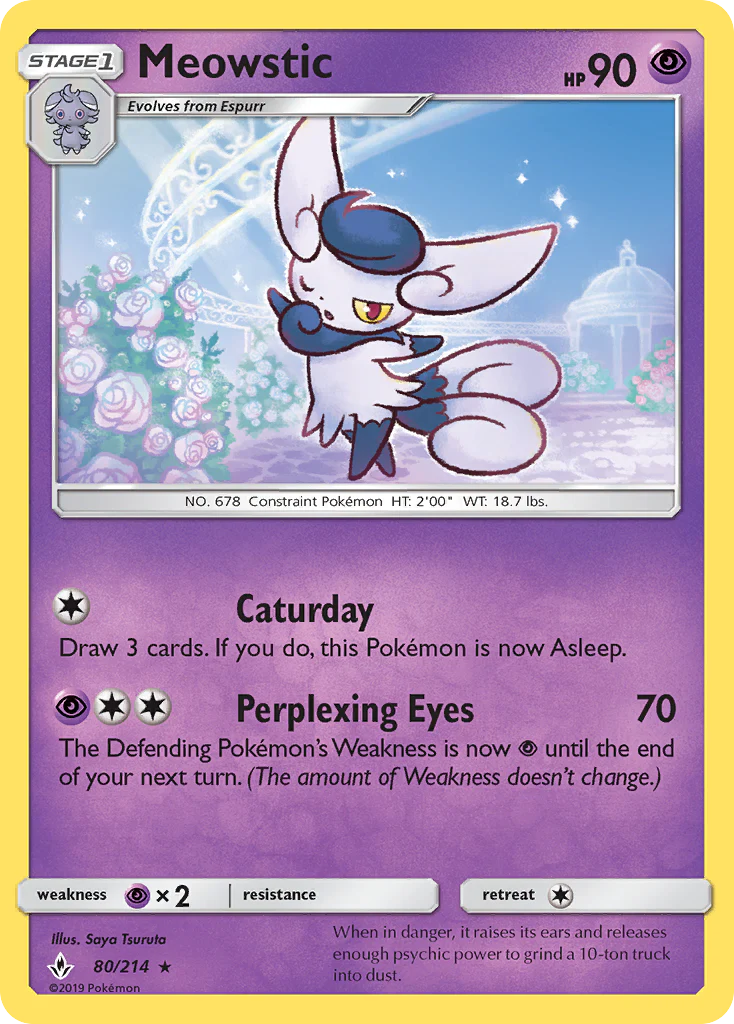 Unbroken Bonds 080 Meowstic