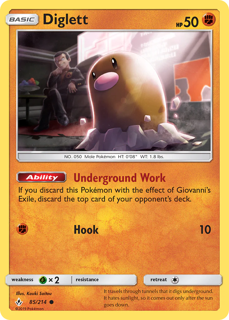 Unbroken Bonds 085 Diglett