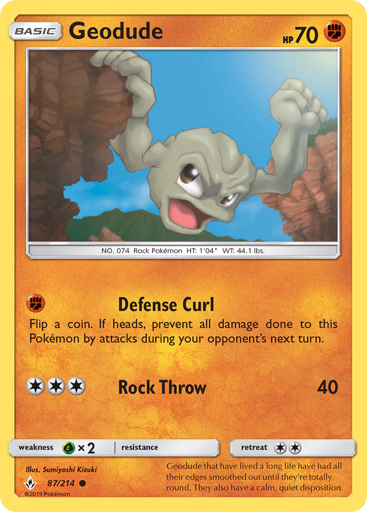 Unbroken Bonds 087 Geodude