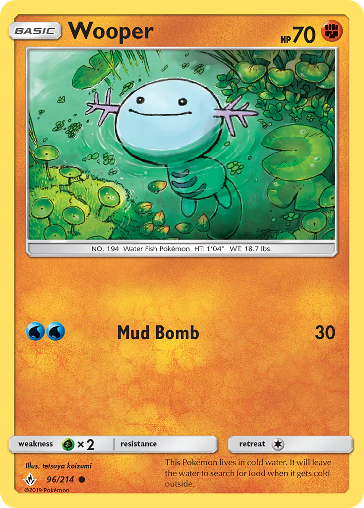 Unbroken Bonds 096 Wooper