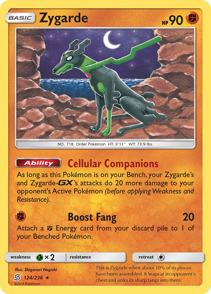 Unified Minds 124 Zygarde