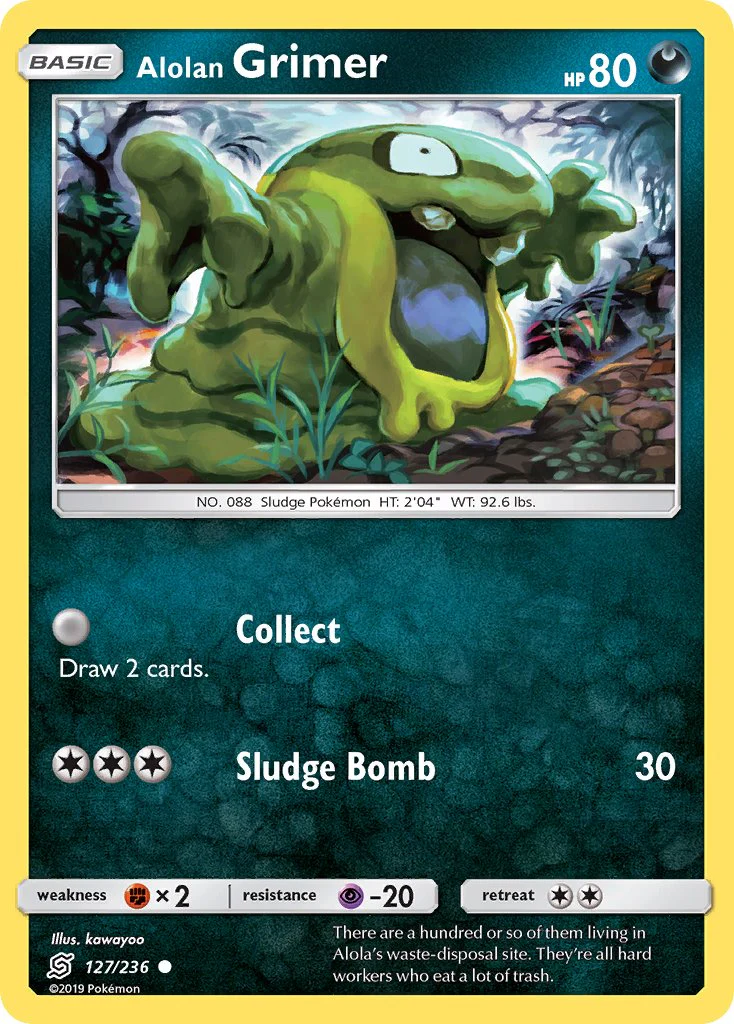 Unified Minds 127 Alolan Grimer