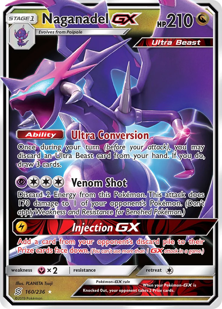 Unified Minds 160 Naganadel-GX