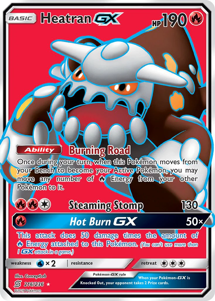 Unified Minds 216 Heatran-GX