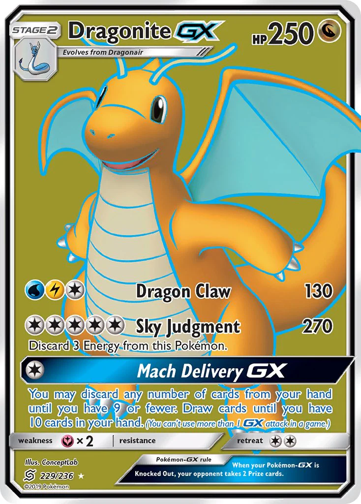 Unified Minds 229 Dragonite-GX
