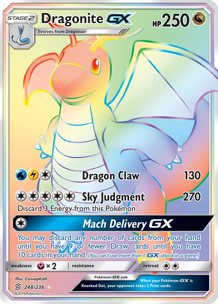 Unified Minds 248 Dragonite-GX