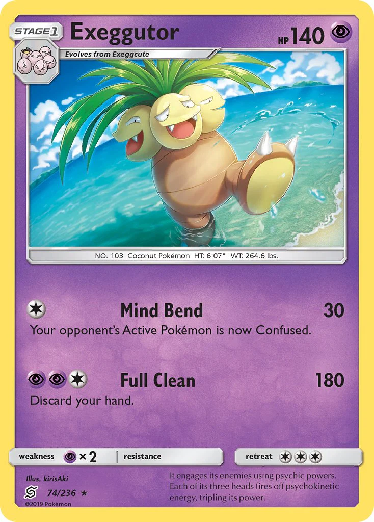 Unified Minds 074 Exeggutor