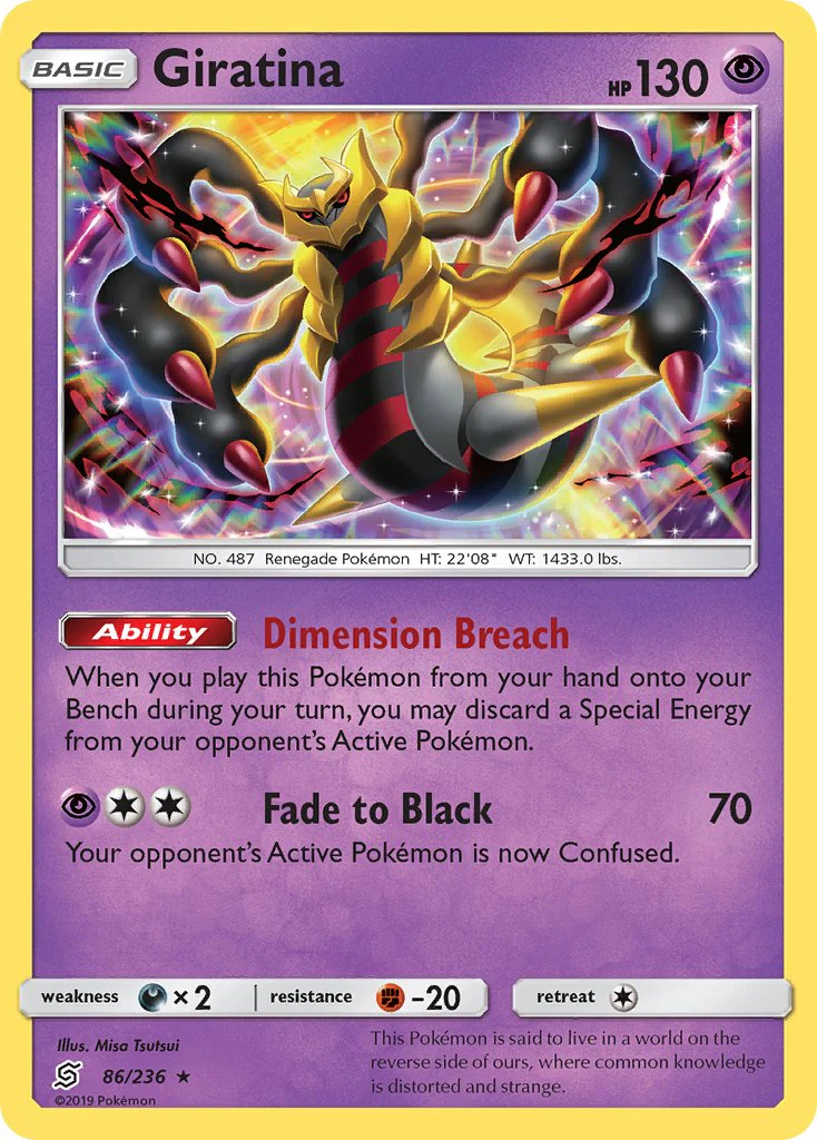 Unified Minds 086 Giratina