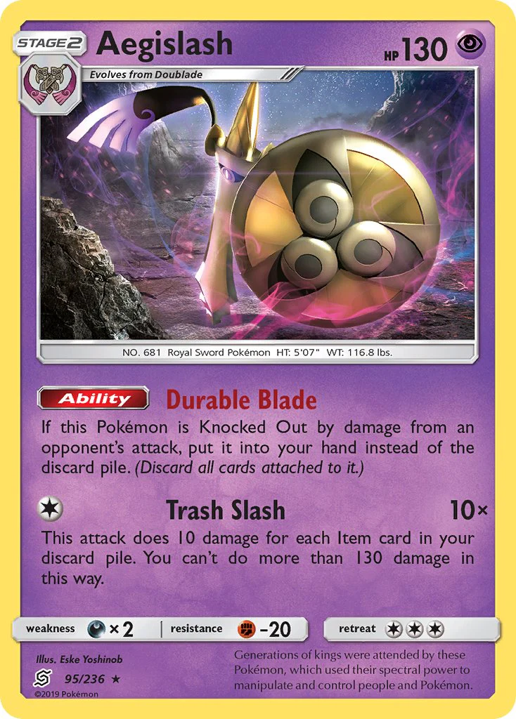 Unified Minds 095 Aegislash