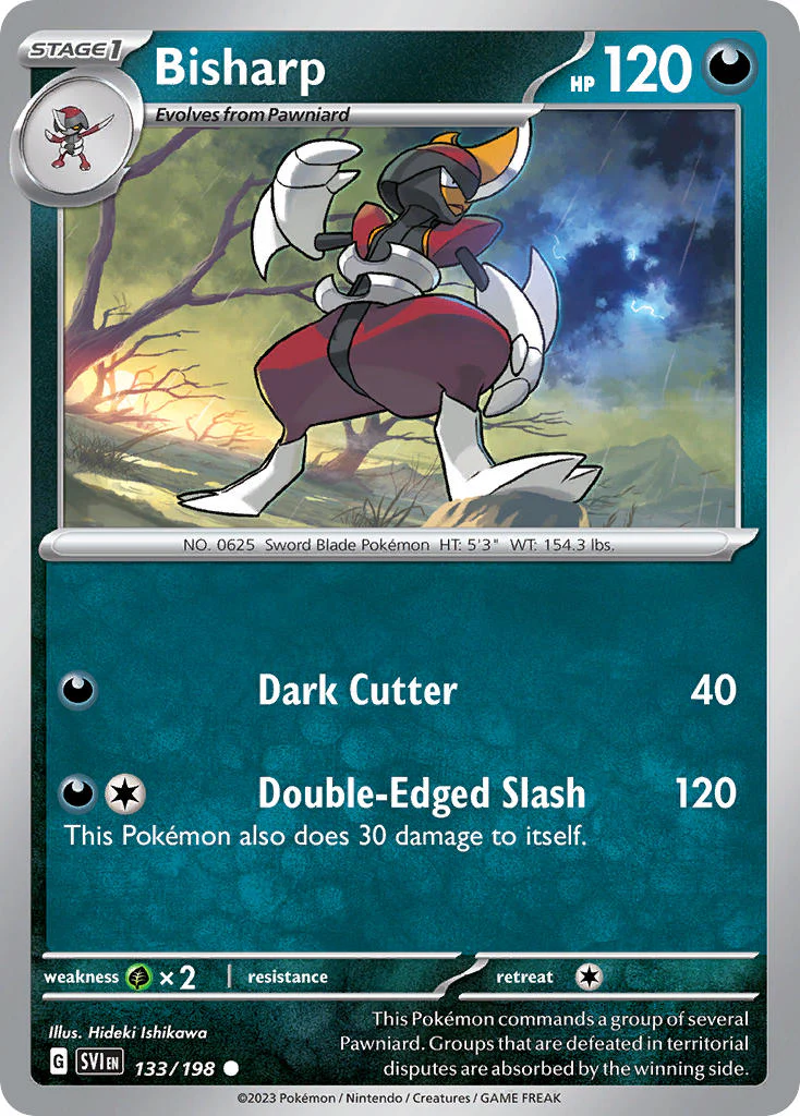 Scarlet and Violet Base 133 Bisharp