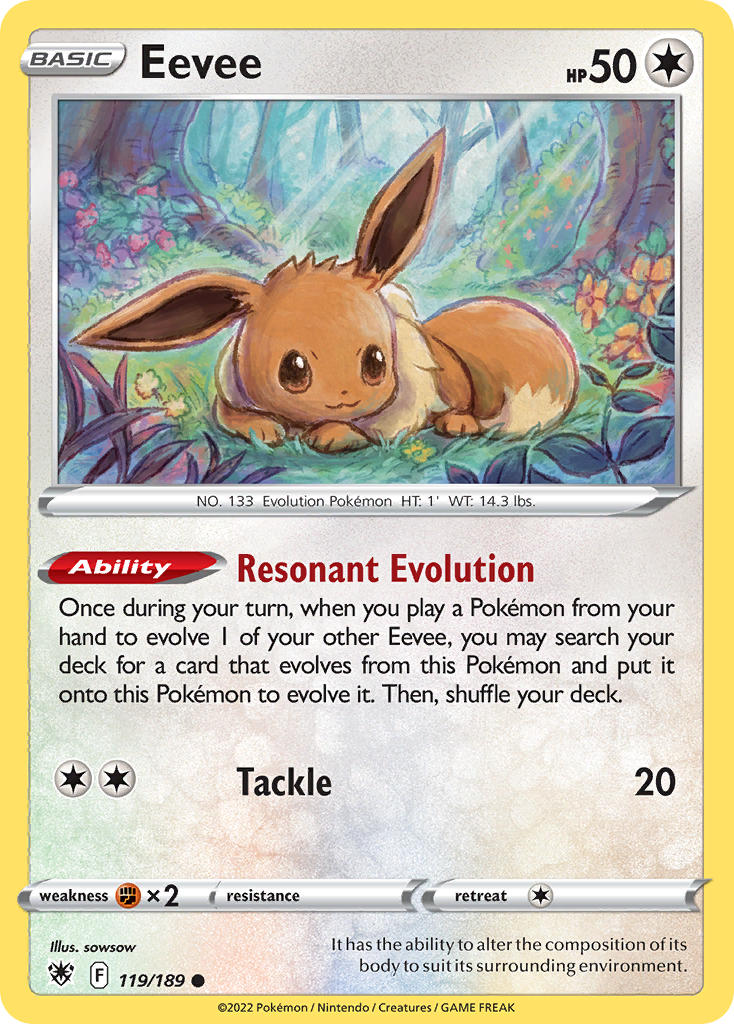 Astral Radiance 119 Eevee