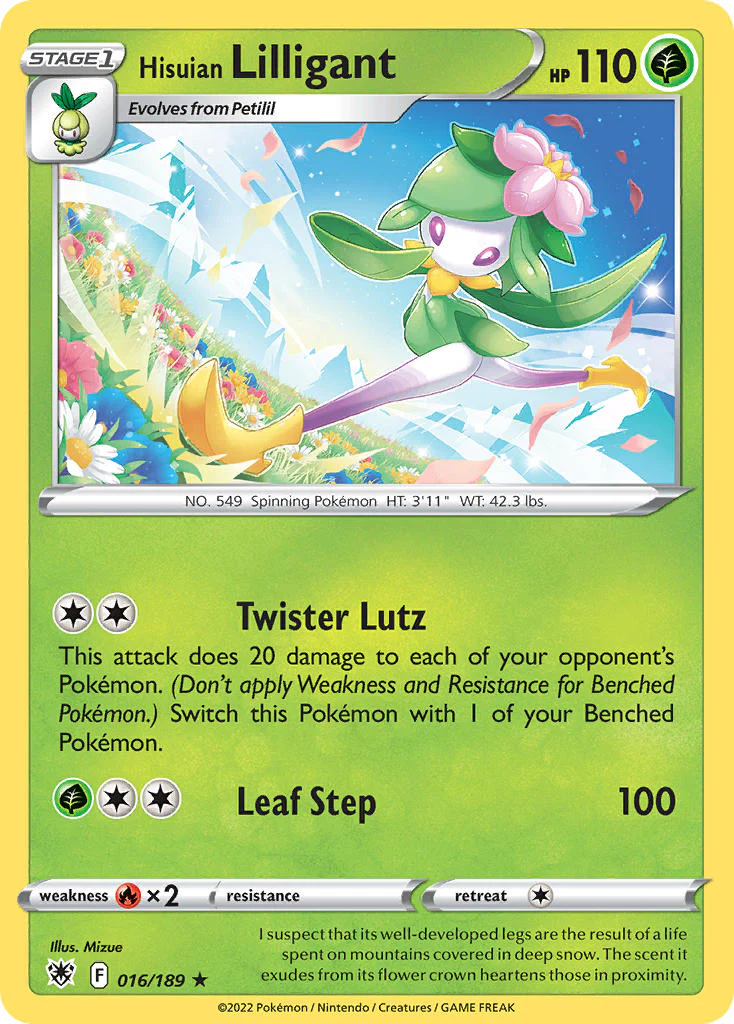 Astral Radiance 016 Hisuian Lilligant