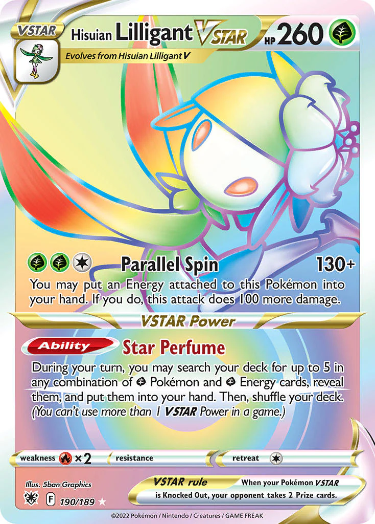 Astral Radiance 190 Hisuian Lilligant VSTAR