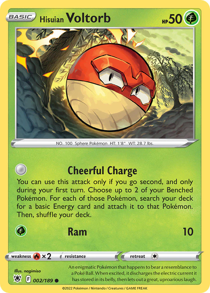 Astral Radiance 002 Hisuian Voltorb