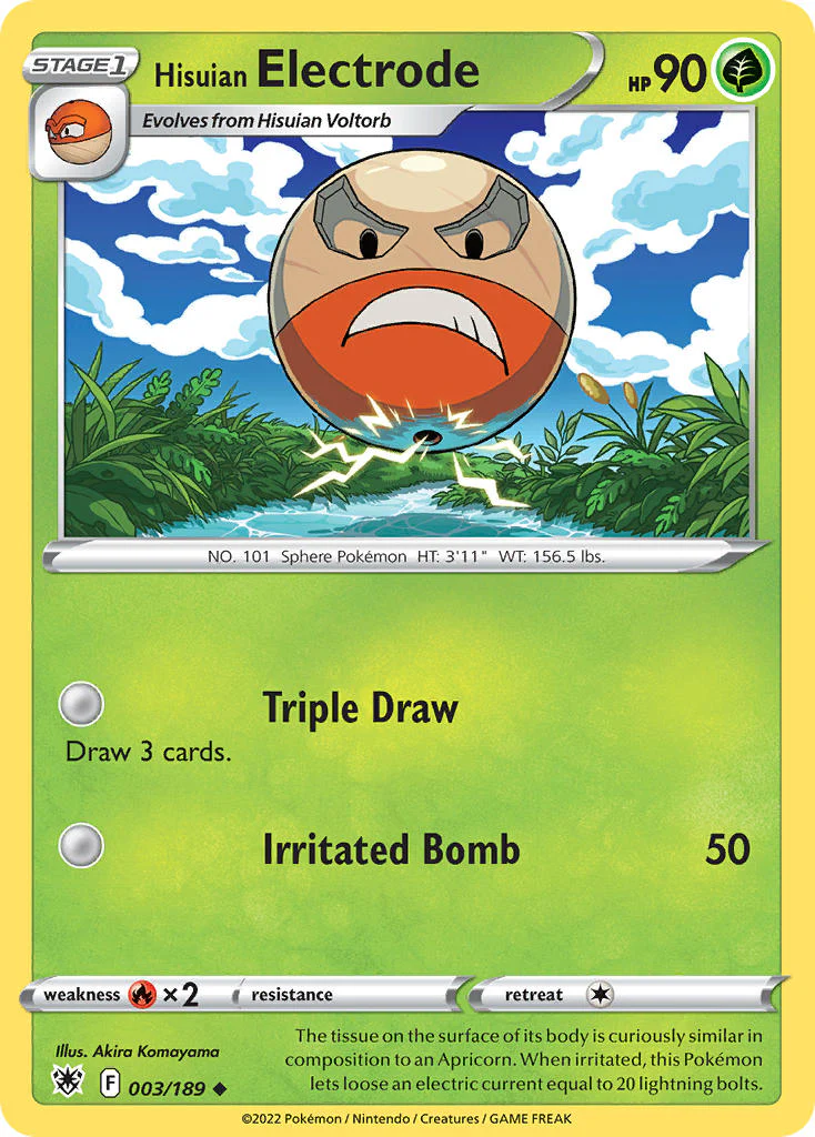 Astral Radiance 003 Hisuian Electrode