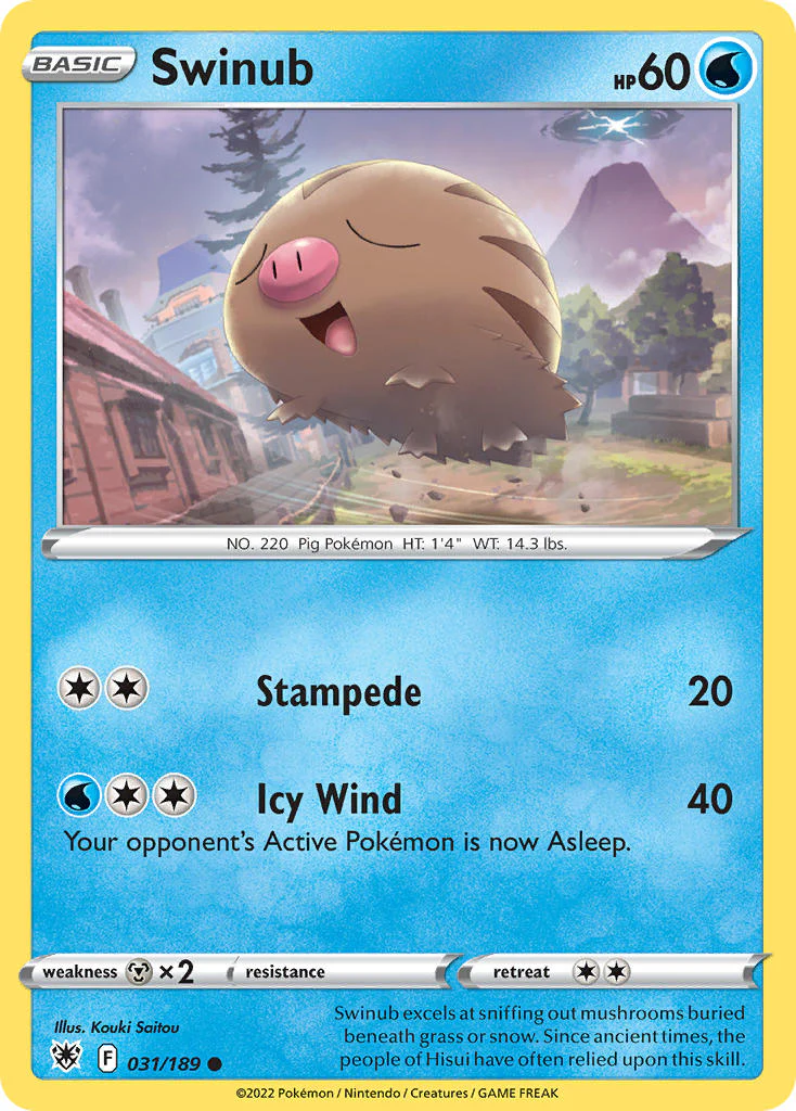 Astral Radiance 031 Swinub