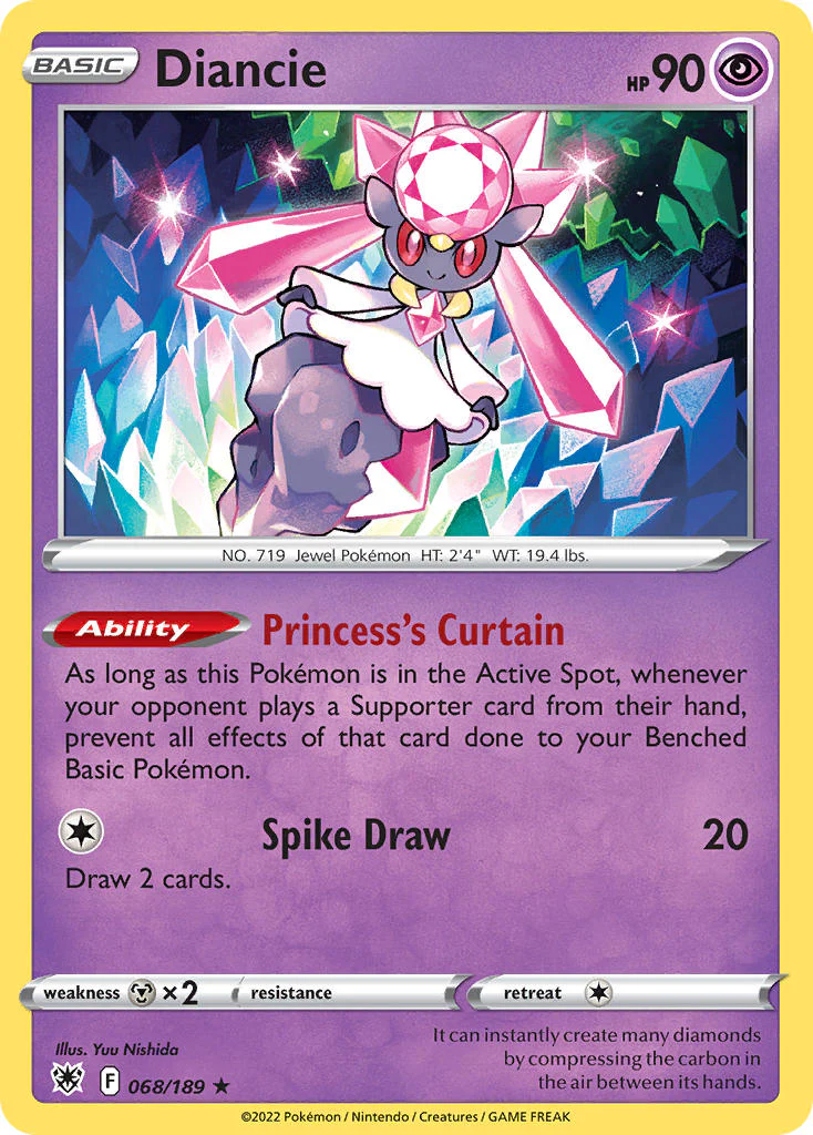 Astral Radiance 068 Diancie