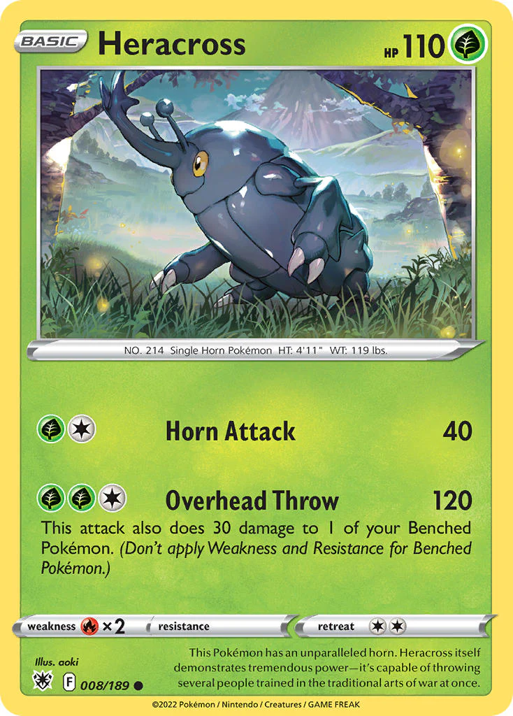 Astral Radiance 008 Heracross