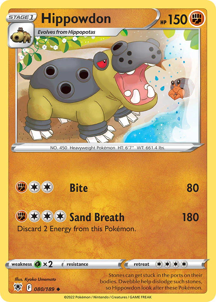 Astral Radiance 080 Hippowdon